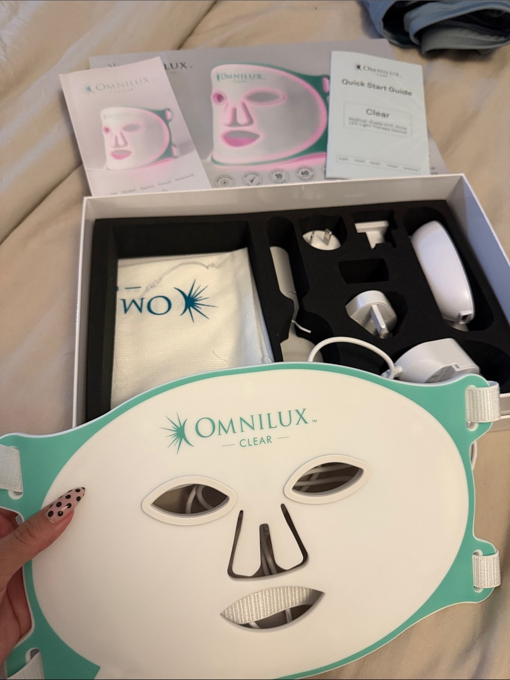 Omnilux Clear LED Light Therapy Mask